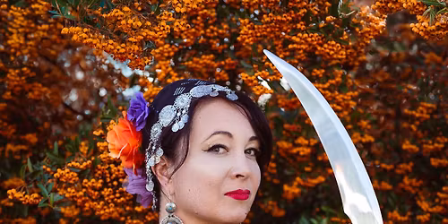 FCBD\u00aeStyle Sacred Sword Format workshop T\u00f3th-Gy\u0151ri Judittal, a Jamina Ghawazee Tribal t\u00e1ncos\u00e1val!