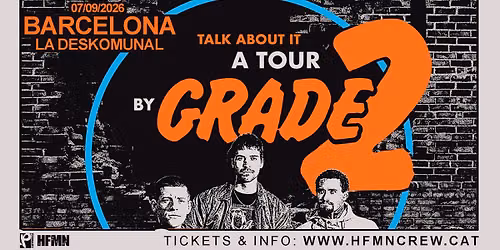 Grade 2 (07\/09\/2026) BARCELONA @ La Deskomunal