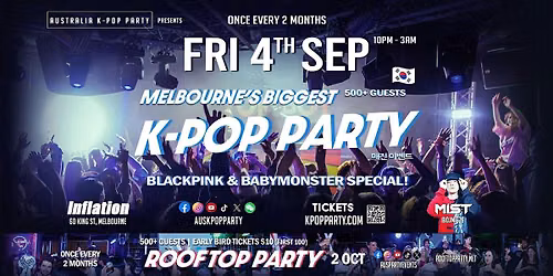 [BLACKPINK BABYMONSTER Special] Melbourne\u2019s Biggest K-Pop Party 500+ Guests