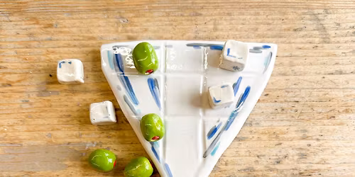 Wet Clay Hand Building Class: Tic Tac Toe Set | Thursday, May 21st : 6-8pm