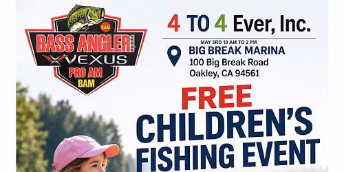 Free Children\u2019s Fishing Event with Pro Anglers- Big Break Marina