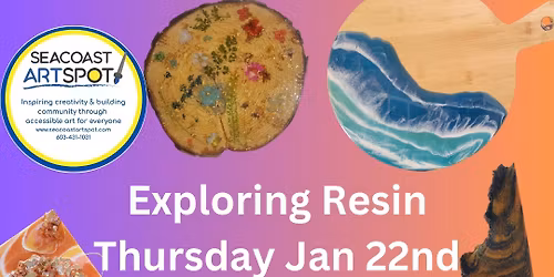 Exploring Resin Art Workshop!