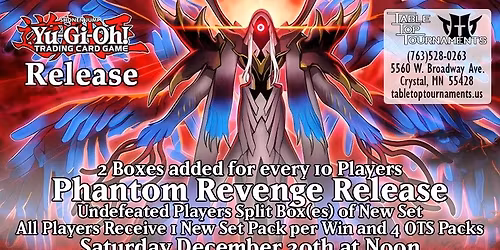 YGO Release: Phantom Revenge