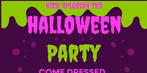 kick Xplosion halloween party
