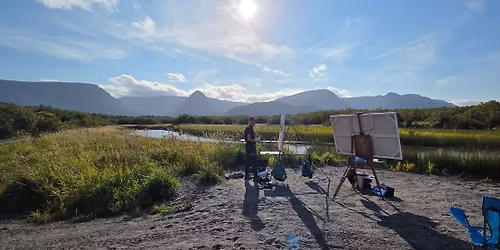 Two Easels; One Island: Oil paintings by Peter Lewis and Peter Ollerhead