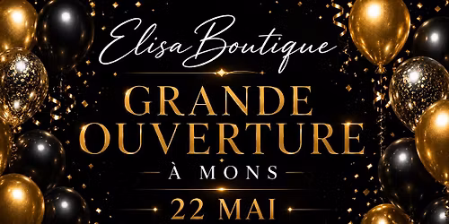 Ouverture boutique Mons \ud83c\udf89