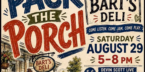 Pack The Porch- Play Music on the Porch Day