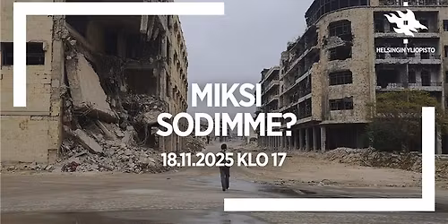 Miksi sodimme?