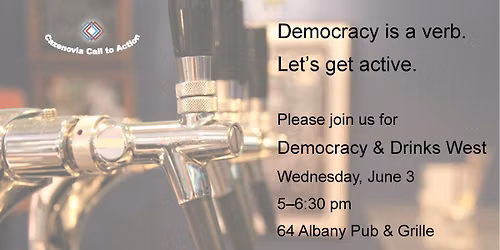 Democracy & Drinks West