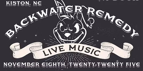 Backwater Remedy Live at the Dugout in Kinston