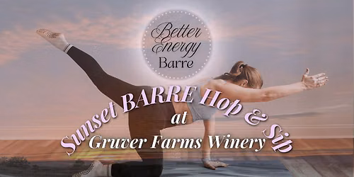 Sunset Better Energy Barre at Gruver Farms