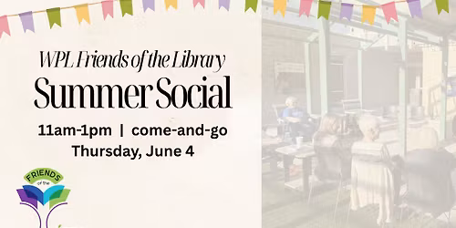 Friends of Winfield Public Library Summer Social