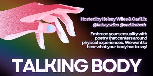 Talking Body Poetry Night: Pride Edition