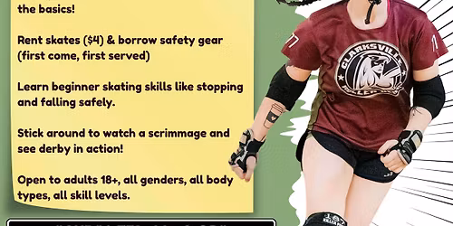 Roller Derby Recruitment Night with CRD
