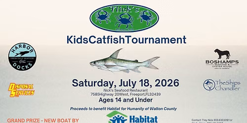 Nick's Kids Catfish Tournament