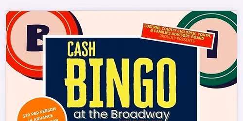 Cash Bingo to benefit Children and Youth