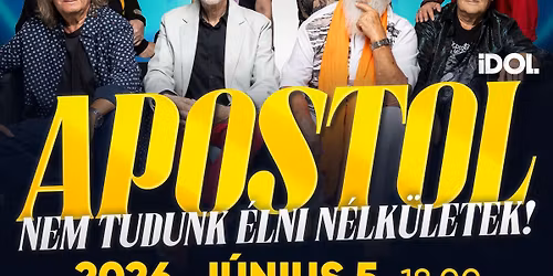 Apostol - Nem tudunk \u00e9lni n\u00e9lk\u00fcletek - Eger 