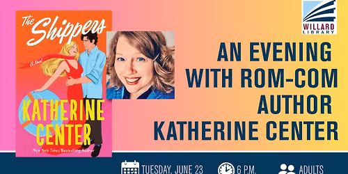 An Evening with Rom-Com Author Katherine Center