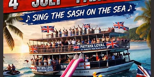 Sash bash boat party