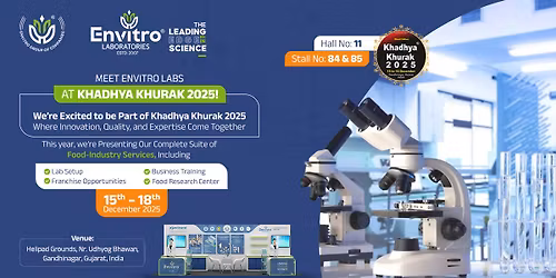 Envitro Lab Presents: Food Industry Services at Khadhya Khurak 2025