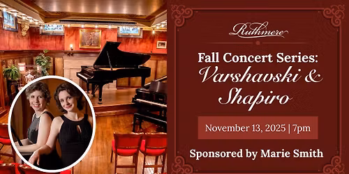 Fall Concert Series - Varshavski & Shapiro
