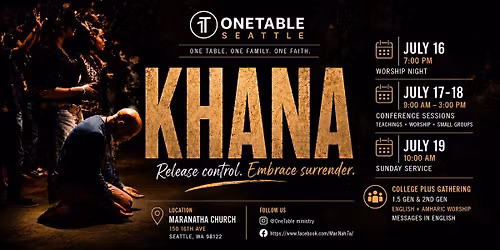 OneTable \u201cKhana\u201d