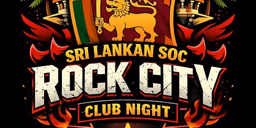 Rock City x UON Sri Lankn Society 