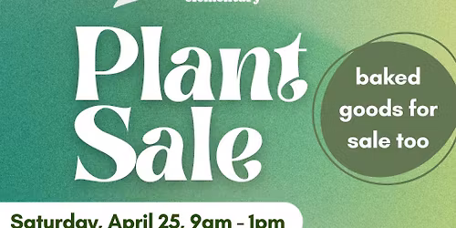 Plant sale fundraiser for Maplewood Elementary 