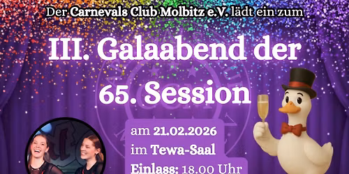 III. Galaabend der 65. Session