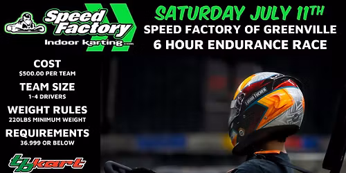 6 Hour Karting Endurance Race