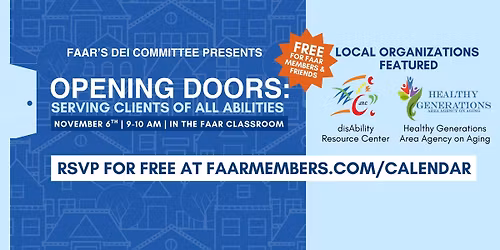 Opening Doors: Serving Clients of All Abilities