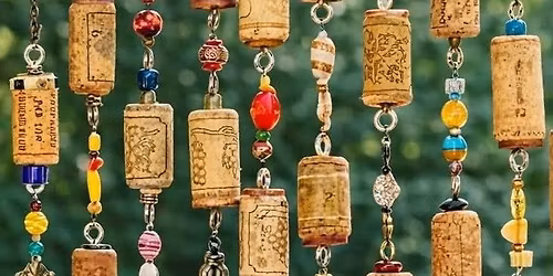 Cork and Beaded Hangers