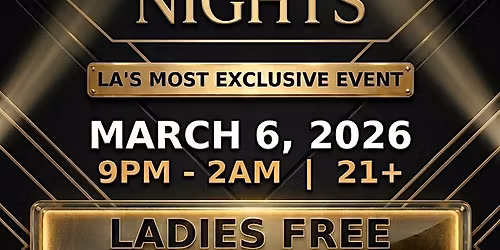 HOLLYWOOD NIGHTS: Friday Night Elite Party (Free Entry & Reality TV Casting