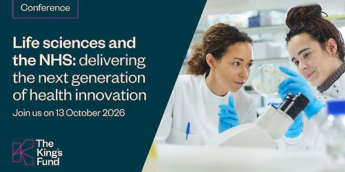 Life sciences and the NHS conference (in-person)