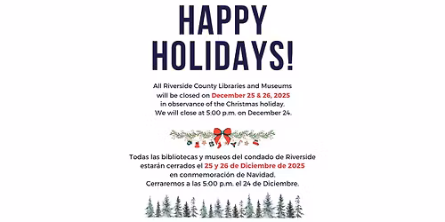 Library Closes at 5:00 PM