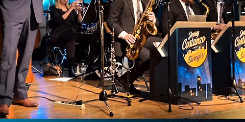 THIS SATURDAY NIGHT, OCT. 3rd - it's JERRY COSTANZO & HIS GOTHAM CITY SWINGERS - at PBDA!