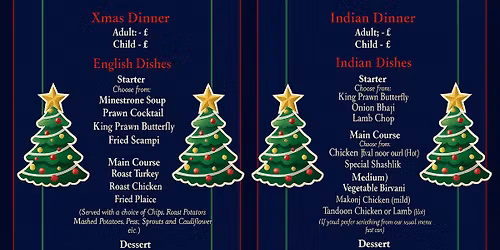 Christmas Bookings