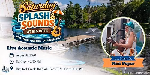 Saturday Splash and Sounds featuring Nici Peper