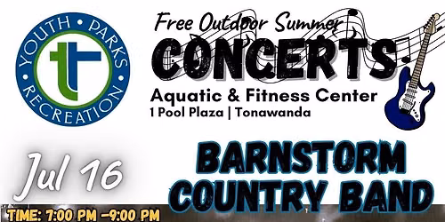 Outdoor Summer Concert - Barnstorm Country Band