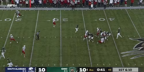Ohio Bobcats at South Alabama Jaguars Football at Hancock Whitney Stadium