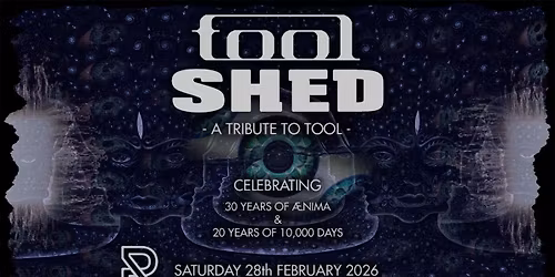 Tool Shed - A Tribute to Tool | Rebellion | Manchester - \u00c6nima\/10,000 Days Anniversary Tour