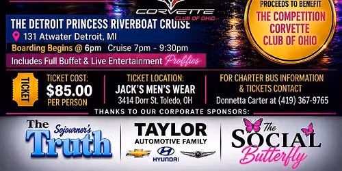 The 12th Annual Motown & Dinner & Dance Cruise Fund-raiser 