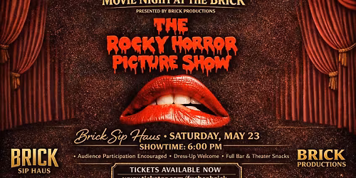 Movie Night at the Brick Presents: The Rocky Horror Picture Show