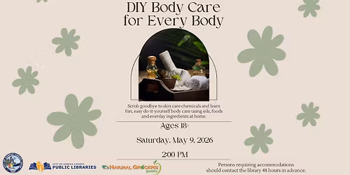 DIY Body Care for Every Body