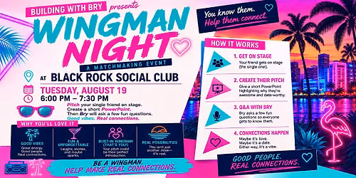 Wingman Night a Matchmaking Event