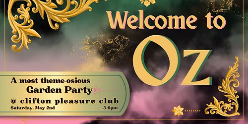 Welcome to Oz: a theme-osious garden party