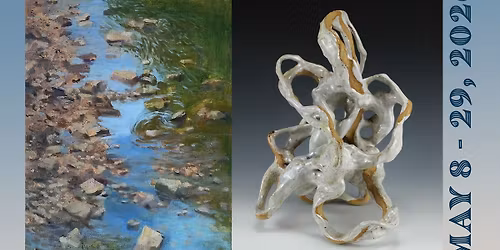 Contemplation on Earth, Air, Water exhibit with new works by Margaret Aycock & Courtney Lockhart