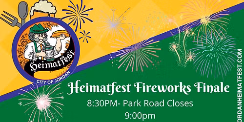Heimatfest Fireworks Finale
