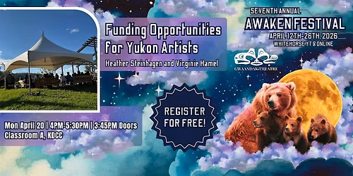 In-Person Workshop: Funding Opportunities for Yukon Artists