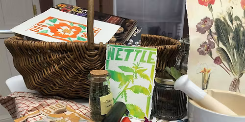 Botanical Lino printing at Provan Hall